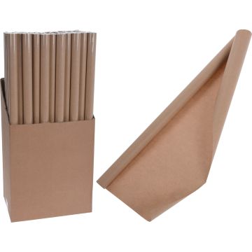 Kraftpapier cadeaupapier bruin 70x300 cm