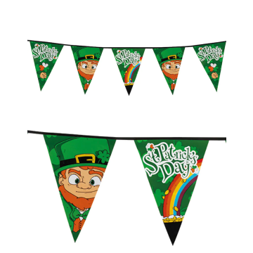 St. Patricks Day vlaggenlijn - 8 m
