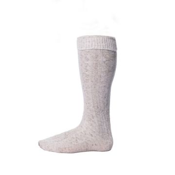 Oktoberfest tyroler kniehol socks deluxe beige