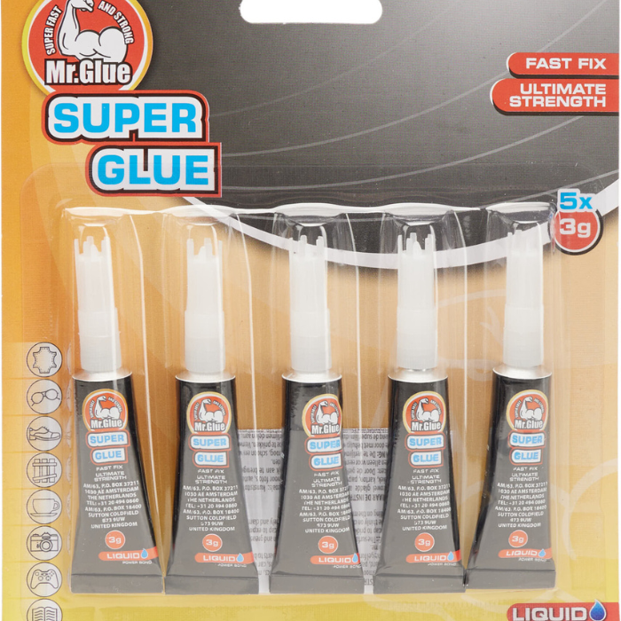 Superlijm 5x - 3 g