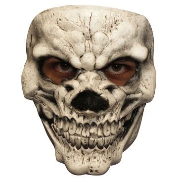 Griezelige skeletten schedel masker