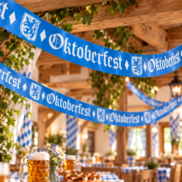 Oktoberfest decoratiebanen 500x8 cm