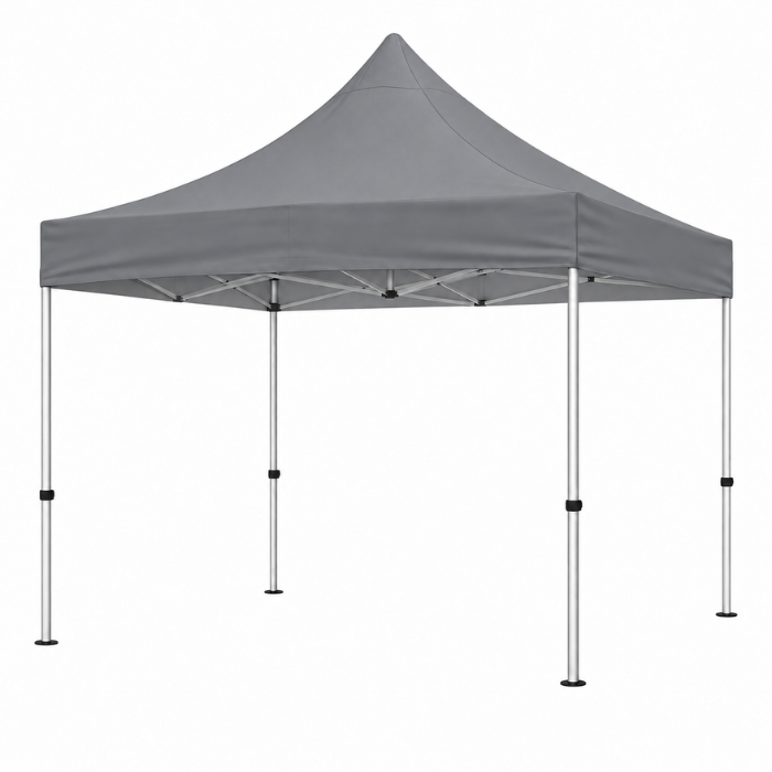 Partytent Easy up stevig 3x3 m grijs - 20 kg 