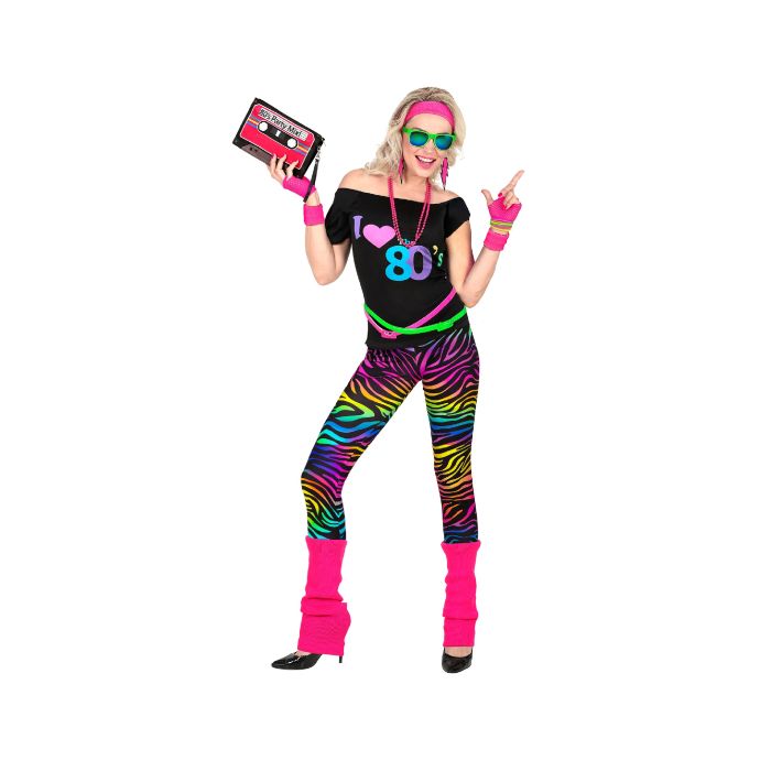 80's kostuum voor vrouwen