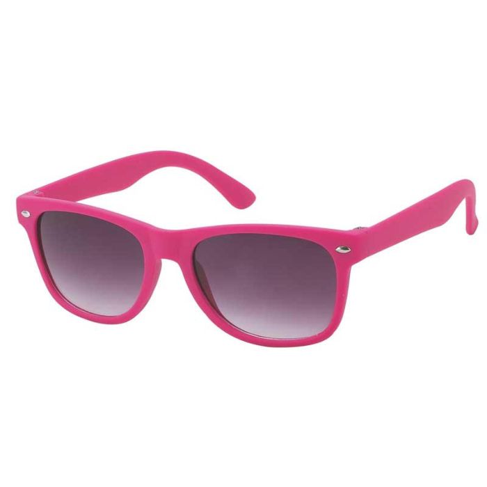 Zonnebrillen wayfarer roze - onesize