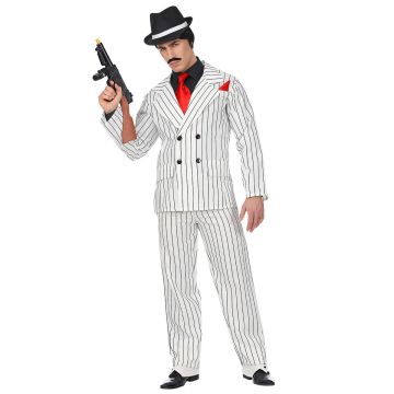 Gangster kostuum voor heren met jacket