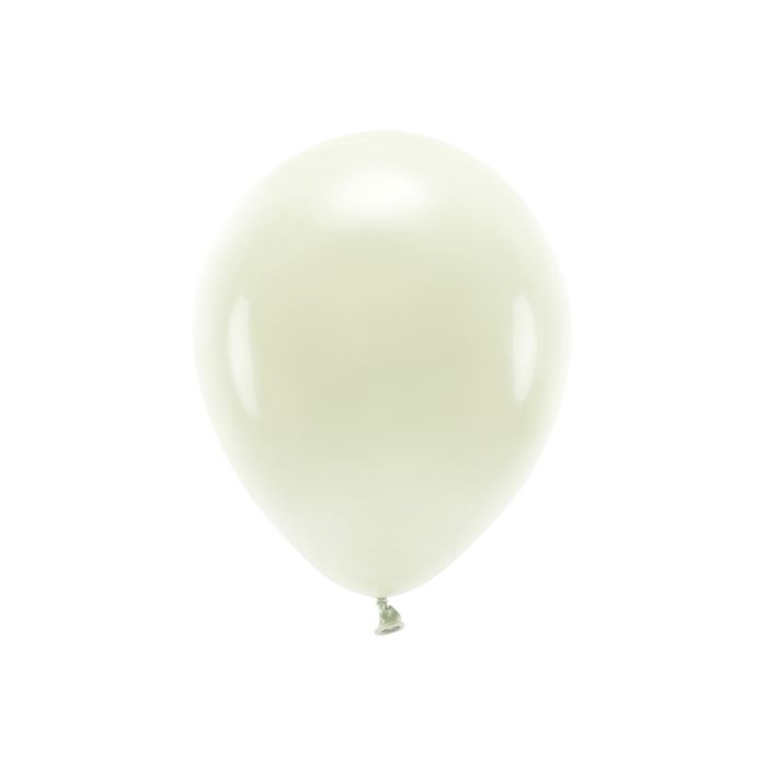 Pastel Crème Witte Ballonnen 10x - 30 cm