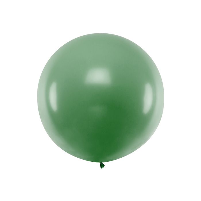 Enorme Donkergroene ballon - 1 meter 
