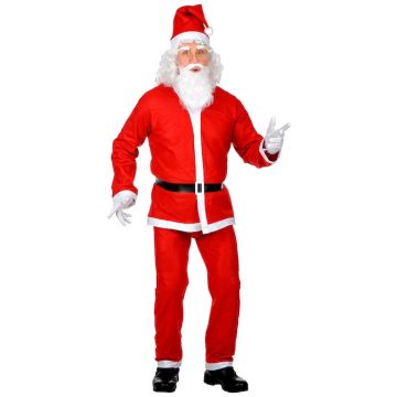 Kerstmannenkostuum One-size - 5 delen