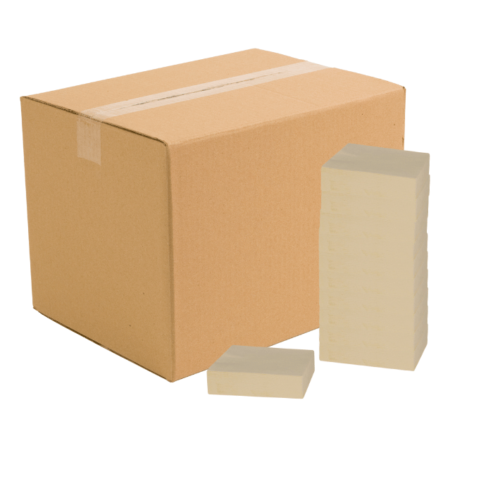 33x33 cm servetten 1000x bruine 2-laags