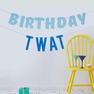 Happy Birthday Twat Slinger - 2,5 meter