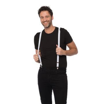 Bretels wit one-size uniseks