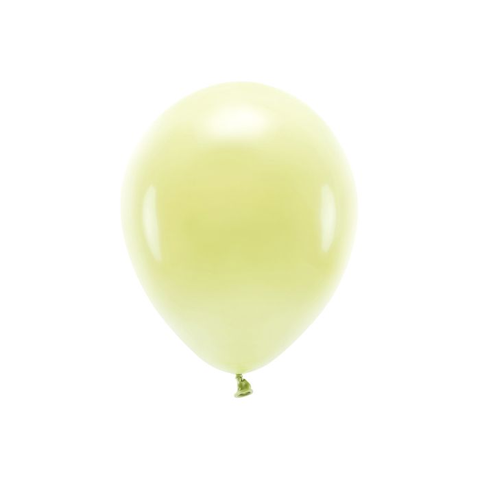 Pastel Gele Ballonnen 10x - 27 cm