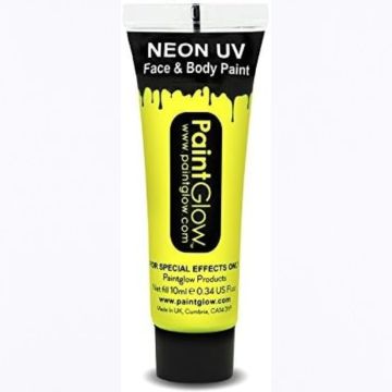 UV lichaamsverf 25 ML neon Geel