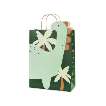 Cadeauzak met dinosaurusthema 10x24x37 cm
