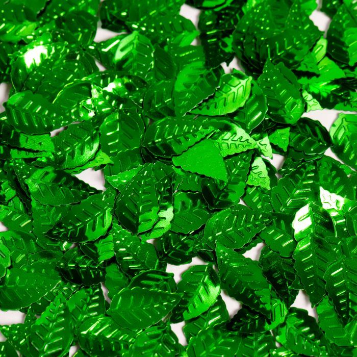 Groene bladeren tafelconfetti - 14 g