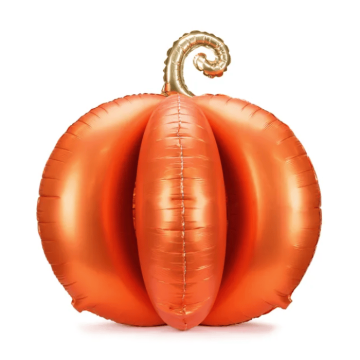Staande pompoen folieballon - 90x90 cm