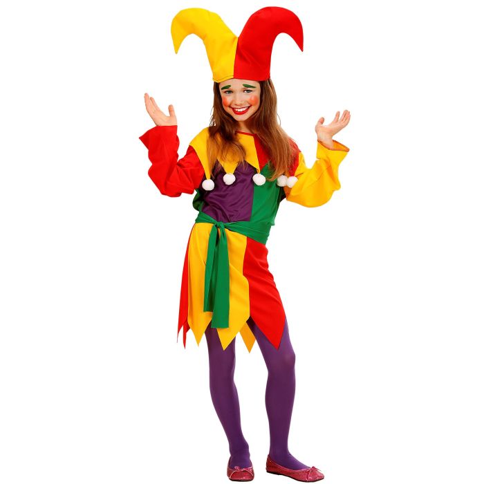Kleurrijk narcostuum voor meisjes
