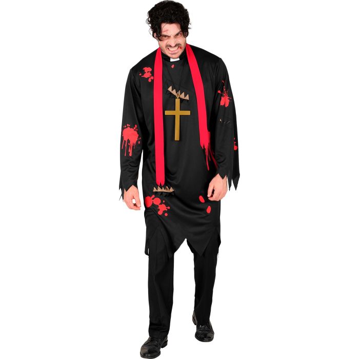 ZOMBIE PRIJS (tunic, sjaal, kruis) Zwart