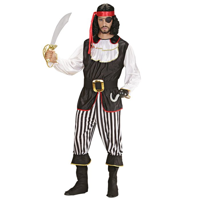 Elegant piratenkapitein kostuum voor heren