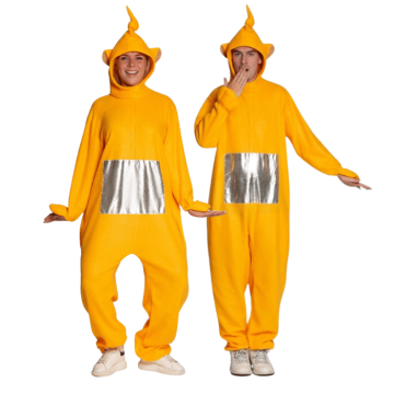 Gele teletubbie kostuum - unisex