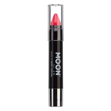 Neon UV Lichaamsstift Intense Roze 3,2 g Moon Creations