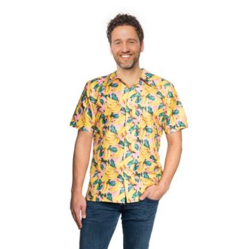 Hawai-shirt met bananenmotieven