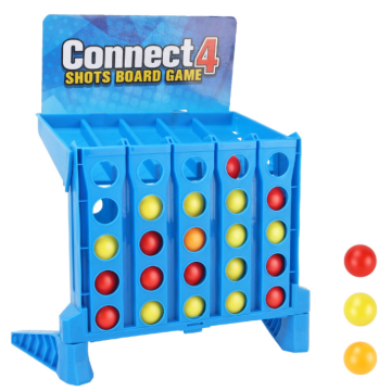 Vieren-op-een-rij strategisch spel 25 gaten in plastic