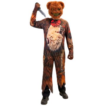 Zombie beer kostuum voor kinderen in bruin