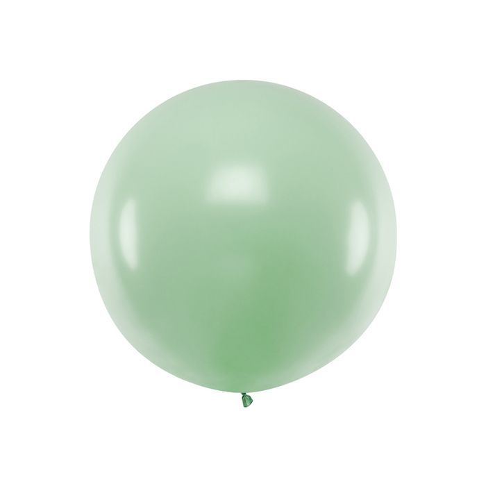 Grote Pastel Pistache Ballon - 1 Meter 