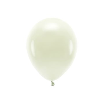 Pastel Crème Witte Ballonnen 10x - 30 cm