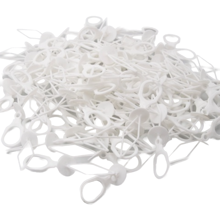 Witte Ballonhouders 100x - 3 x 1 cm