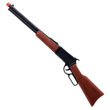 Zwart en bruin cowboygeweer