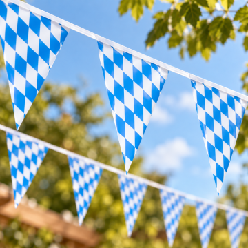 Oktoberfest vlaggenlijn - 10 meter