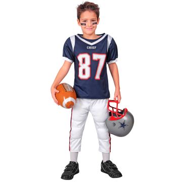 Amerikaanse footballspeler kostuum voor kinderen