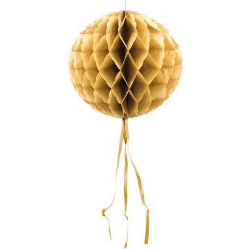 Gouden honeycomb - 30 cm