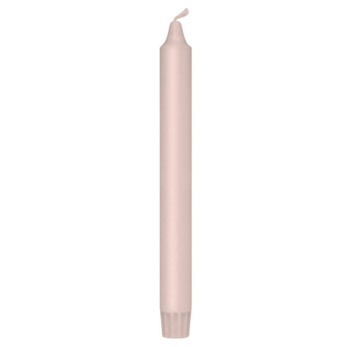 Zandkleurige kaarsen 8x - 24 cm