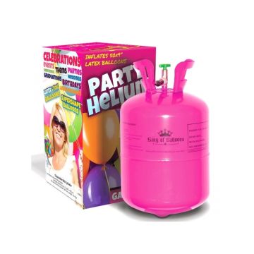 Helium voor 50 ballonnen - 370 liter Groot