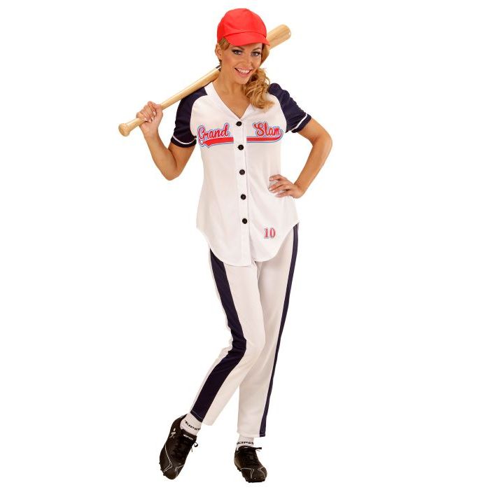 Baseball kostuum voor vrouwen - 3 delen