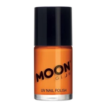 Neon UV Nagellak Intense Oranje 14 ml Moon Creations 