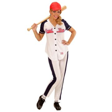 Baseball kostuum voor vrouwen - 3 delen