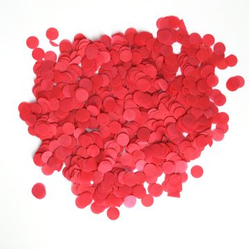 Rode confetti