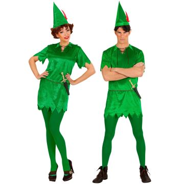 Peter Pan kostuum voor volwassenen