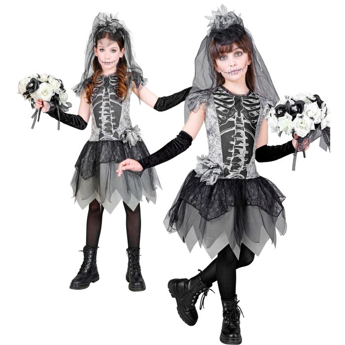 Skeletbreuk kostuum voor meisjes
