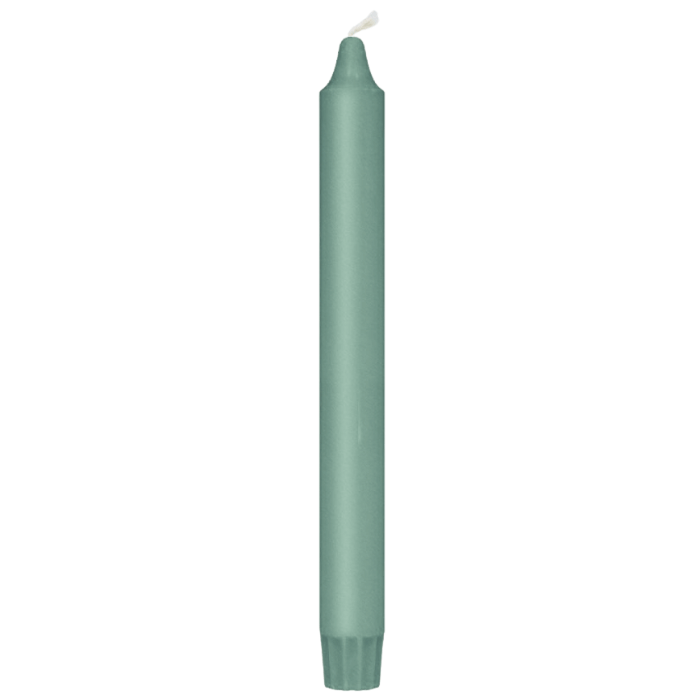 Kaarsen antiek groen 8x - 24 cm