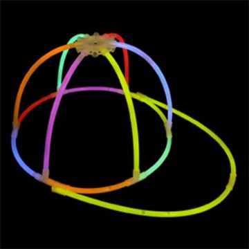 Pet met 20x glowsticks