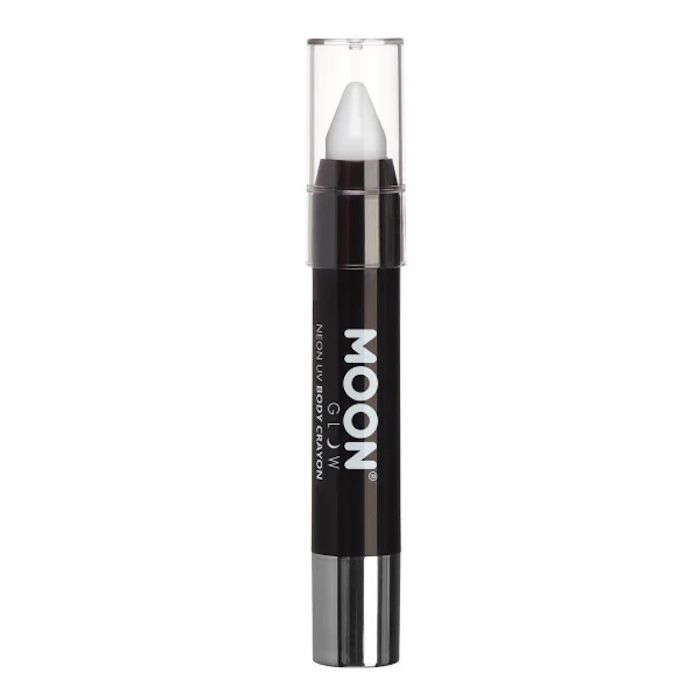 Neon UV Lichaamsstift Wit 3,2 g Moon Creations