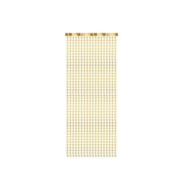 Gouden sterren gordijn - 245x100 cm