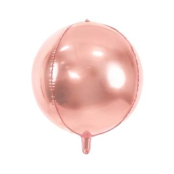 Metallische Roségouden Folieballon - 40 cm