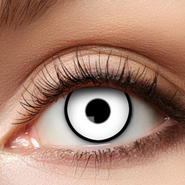 Contactlenzen marmer wit